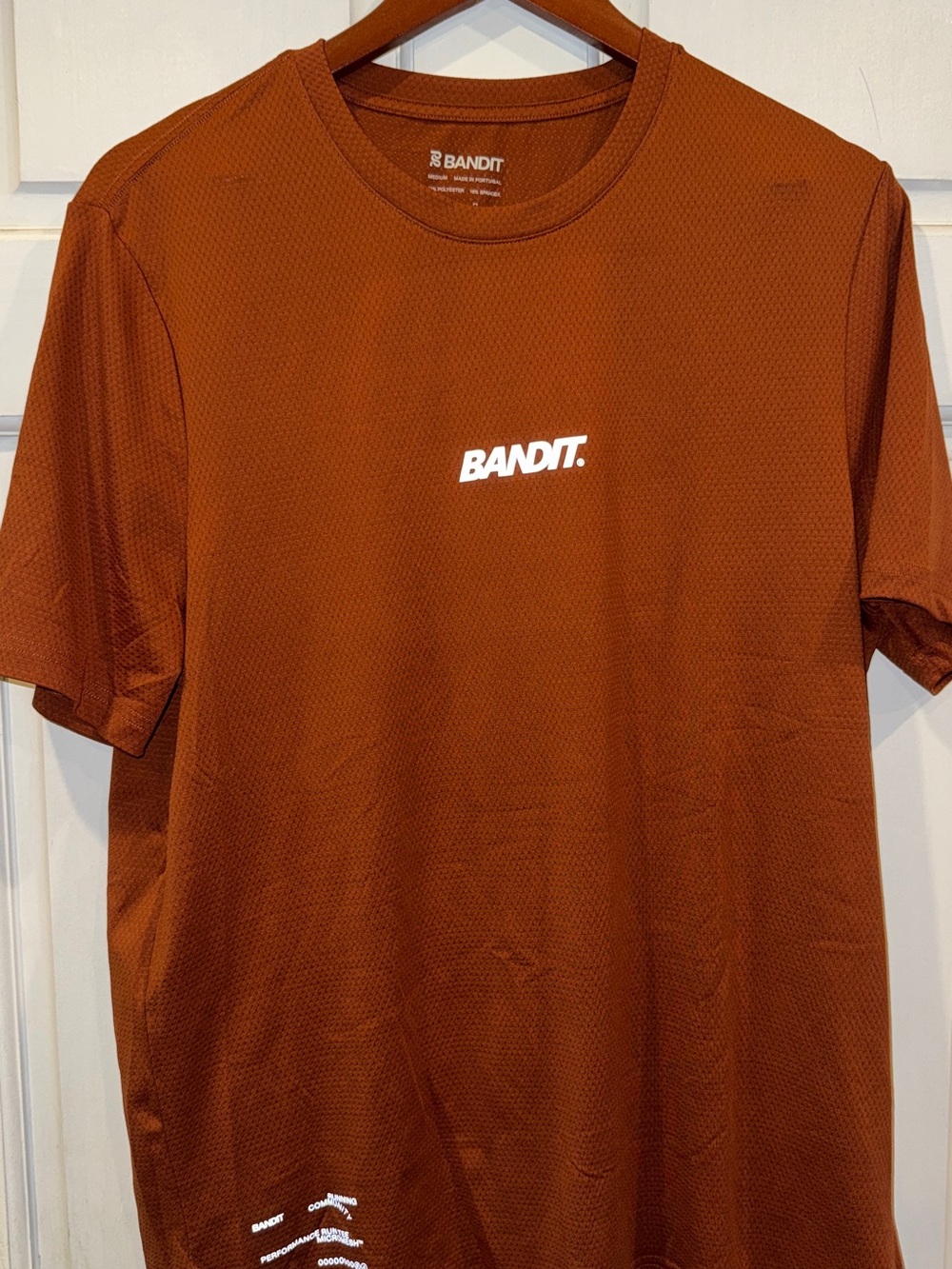 Bandit MEN'S MICROMESH™ RUN TEE - RUST